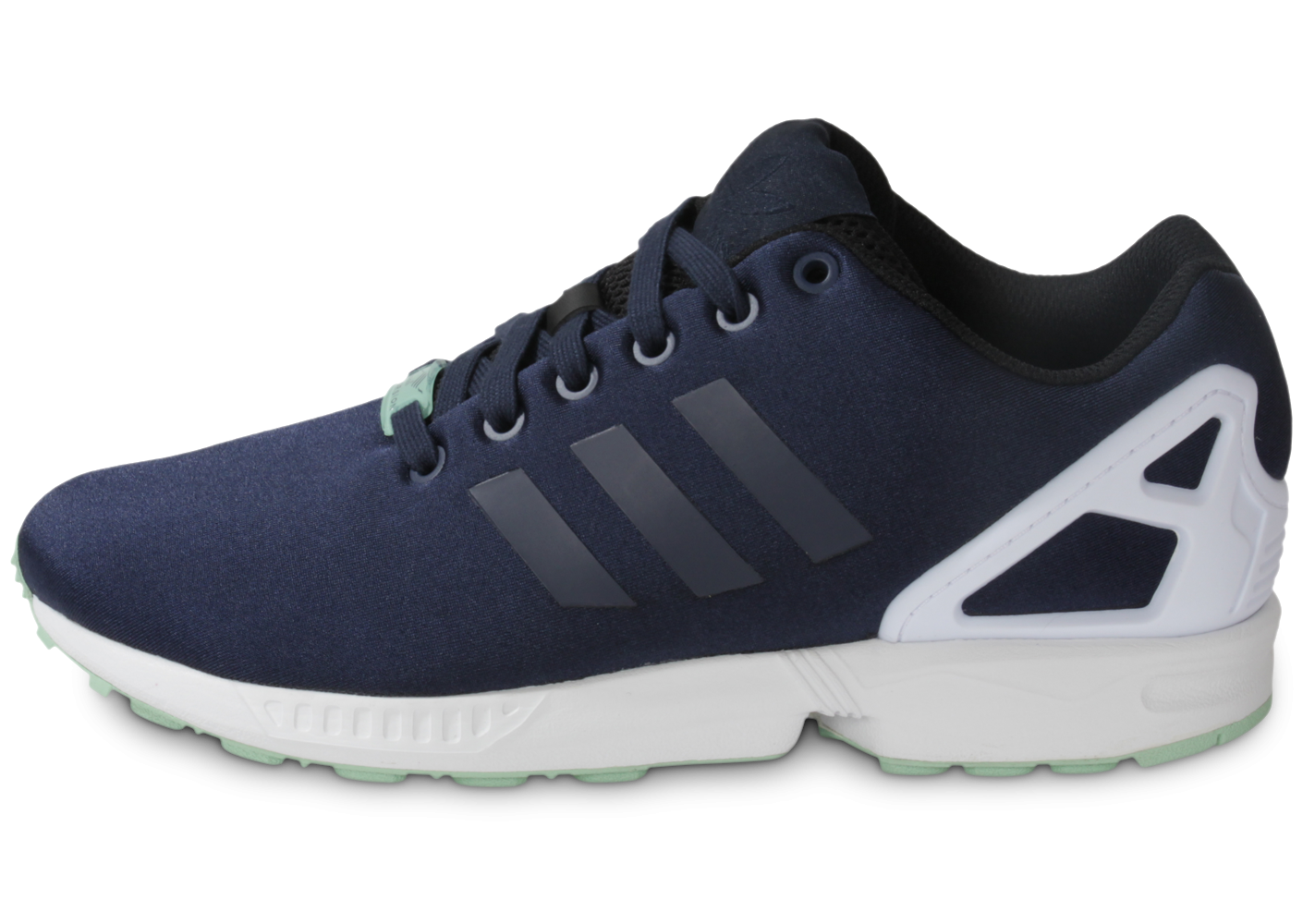 zx flux bleu marine pas cher